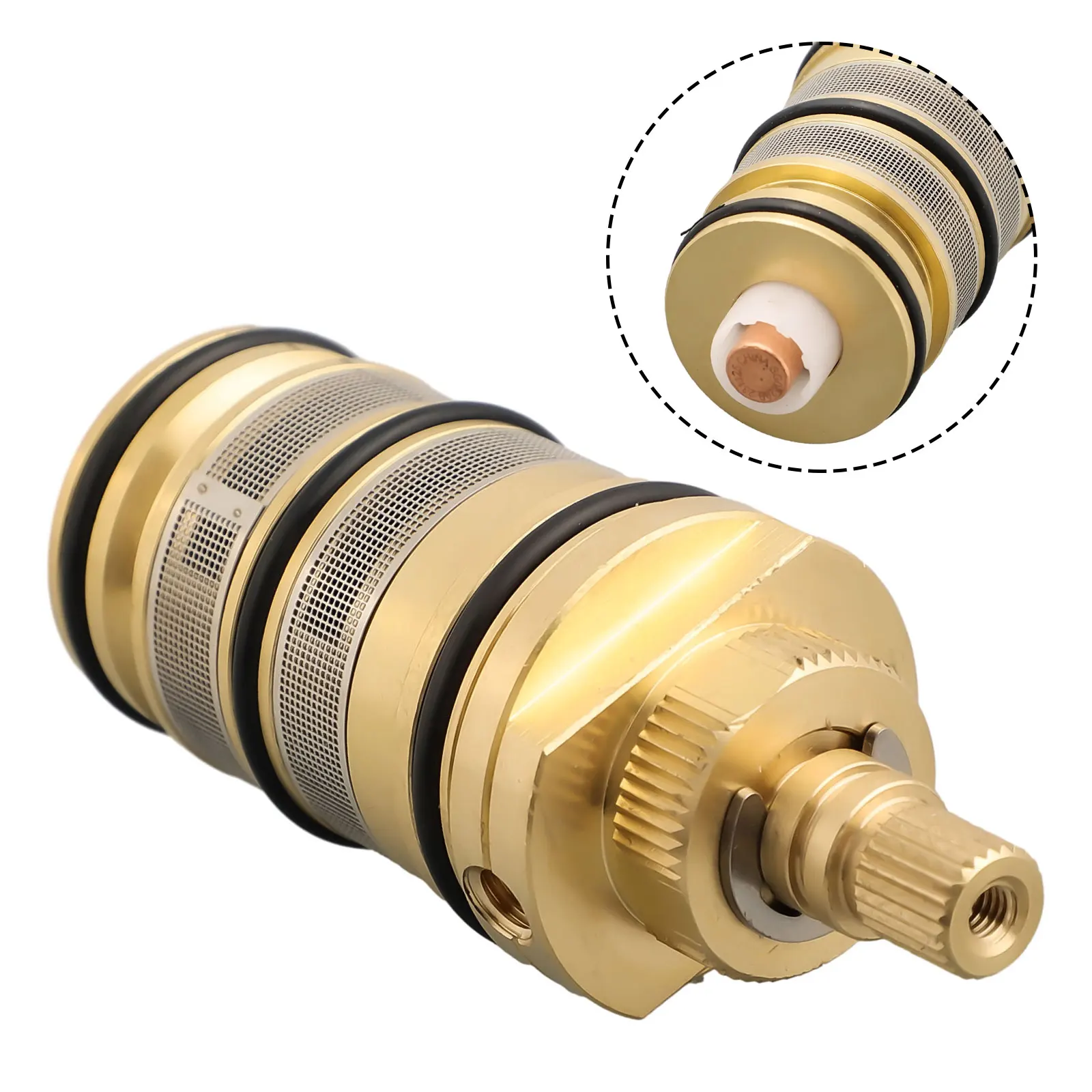 High Quality Thermostatic Valve Faucet Cartridges Temperature Control Bathroom Accessories Repair Kit Replacement
High Quality Thermostatic Valve Faucet Cartridges Temperature Control Bathroom Accessories Repair Kit Replacement