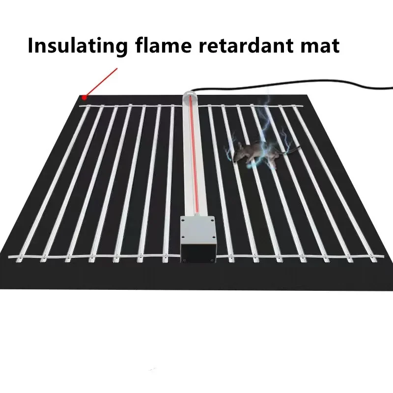 Intelligent High-Voltage Mousetrap Infrared Automatic Electric Shock Mouse Trap Safe Continuous Mouse Trap 50x65/60X65cm
Intelligent High-Voltage Mousetrap Infrared Automatic Electric Shock Mouse Trap Safe Continuous Mouse Trap 50x65/60X65cm