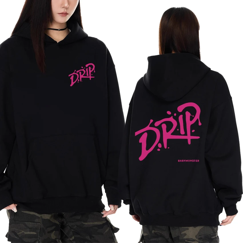 Music Group Babymonster Drip album Tour 2025 Hoodie Men women Autumn Winter trend Y2k Sweatshirt Unisex Fleece Casual pullover
Music Group Babymonster Drip album Tour 2025 Hoodie Men women Autumn Winter trend Y2k Sweatshirt Unisex Fleece Casual pullover