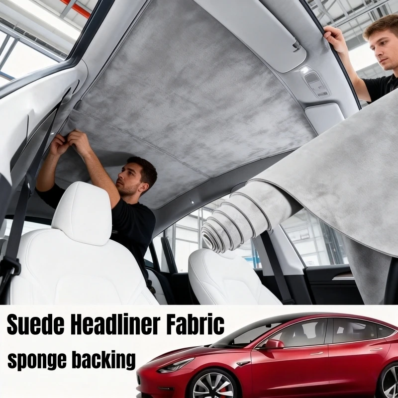 250/200/100/50×150cm Suede Headliner Fabric with Foam Backing,Heavy-Duty Auto Roof Repair Material Car Interior DIY Craft Lining
250/200/100/50×150cm Suede Headliner Fabric with Foam Backing,Heavy-Duty Auto Roof Repair Material Car Interior DIY Craft Lining