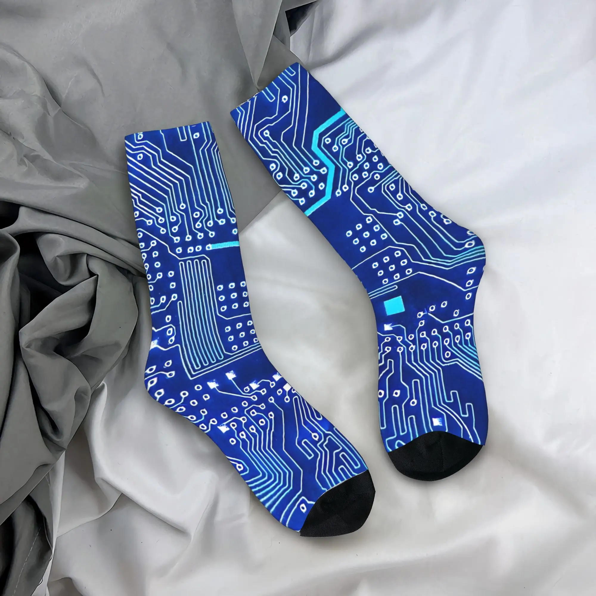 Men Socks Electronics Circuit On PCB Printed Circuit Board Stockings Anti Sweat Breathable Socks Winter Fashion Sports Socks
Men Socks Electronics Circuit On PCB Printed Circuit Board Stockings Anti Sweat Breathable Socks Winter Fashion Sports Socks