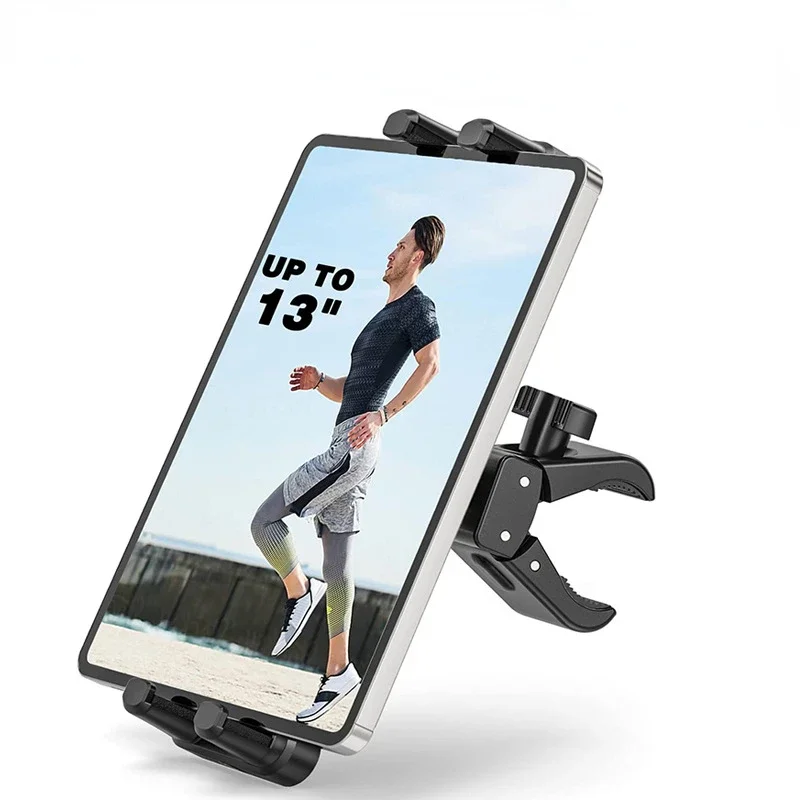 GEFENSI Spinning Bike Treadmill Holder For 5-12.9 Inches IPad Pro Air / Cell Phone Cycling Bicycle Adjustable Tablet Mount Clip
GEFENSI Spinning Bike Treadmill Holder For 5-12.9 Inches IPad Pro Air / Cell Phone Cycling Bicycle Adjustable Tablet Mount Clip