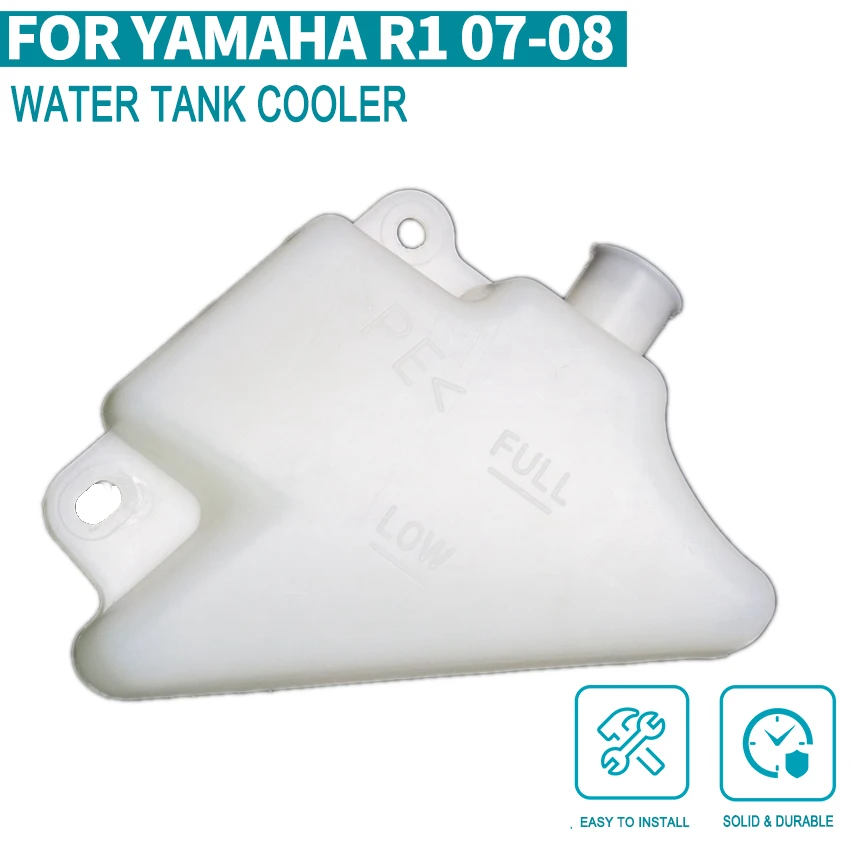 For YAMAAHA YZF-R1 R1 2007 2008 High Quality Radiator Tank Motorcycle Coolant Over Flow Bottle Overflow Reservoir Tank
For YAMAAHA YZF-R1 R1 2007 2008 High Quality Radiator Tank Motorcycle Coolant Over Flow Bottle Overflow Reservoir Tank 