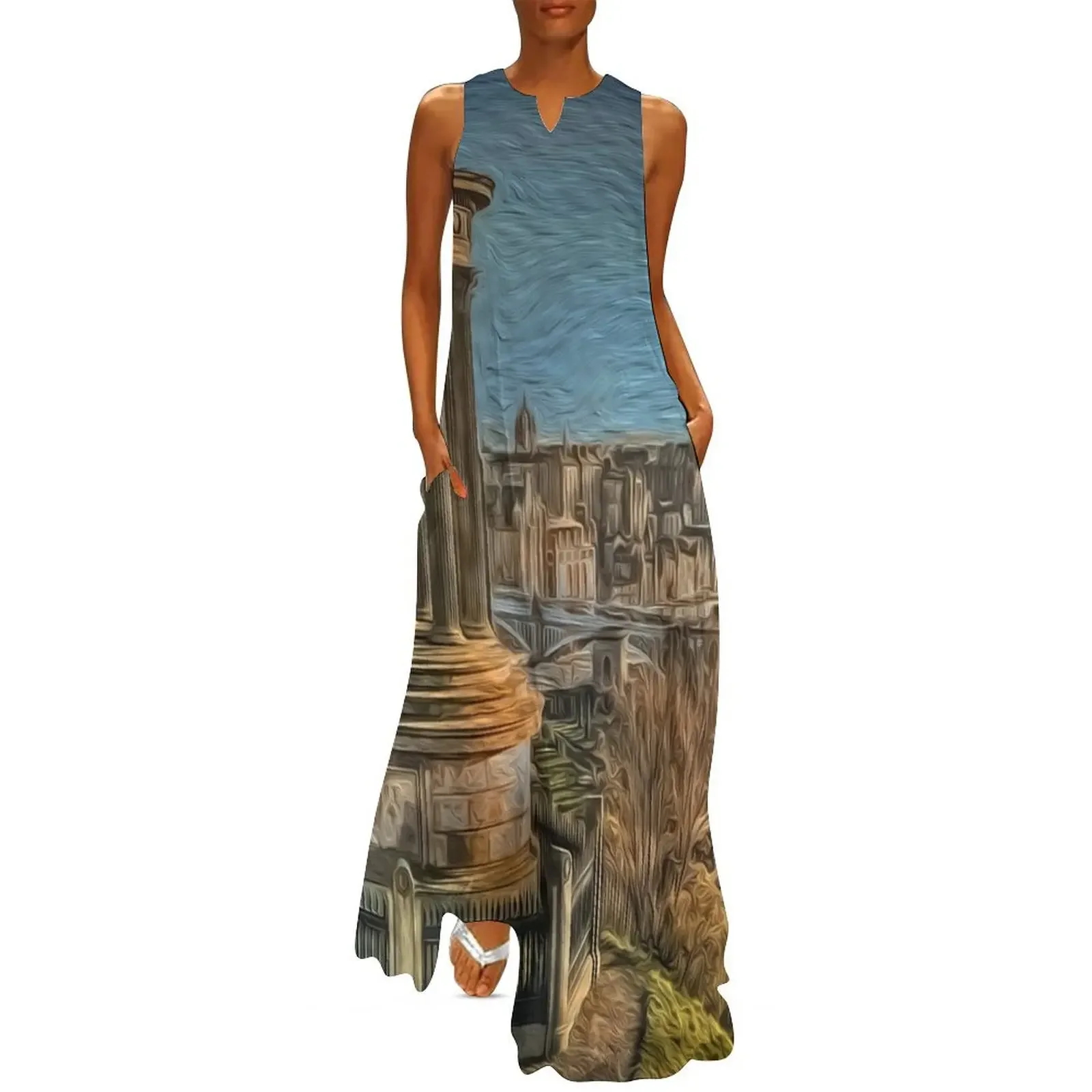 Edinburgh from Calton Hill Digital Art Long Dress summer dress womens 2025 summer dresses women 2025 Dress
Edinburgh from Calton Hill Digital Art Long Dress summer dress womens 2025 summer dresses women 2025 Dress