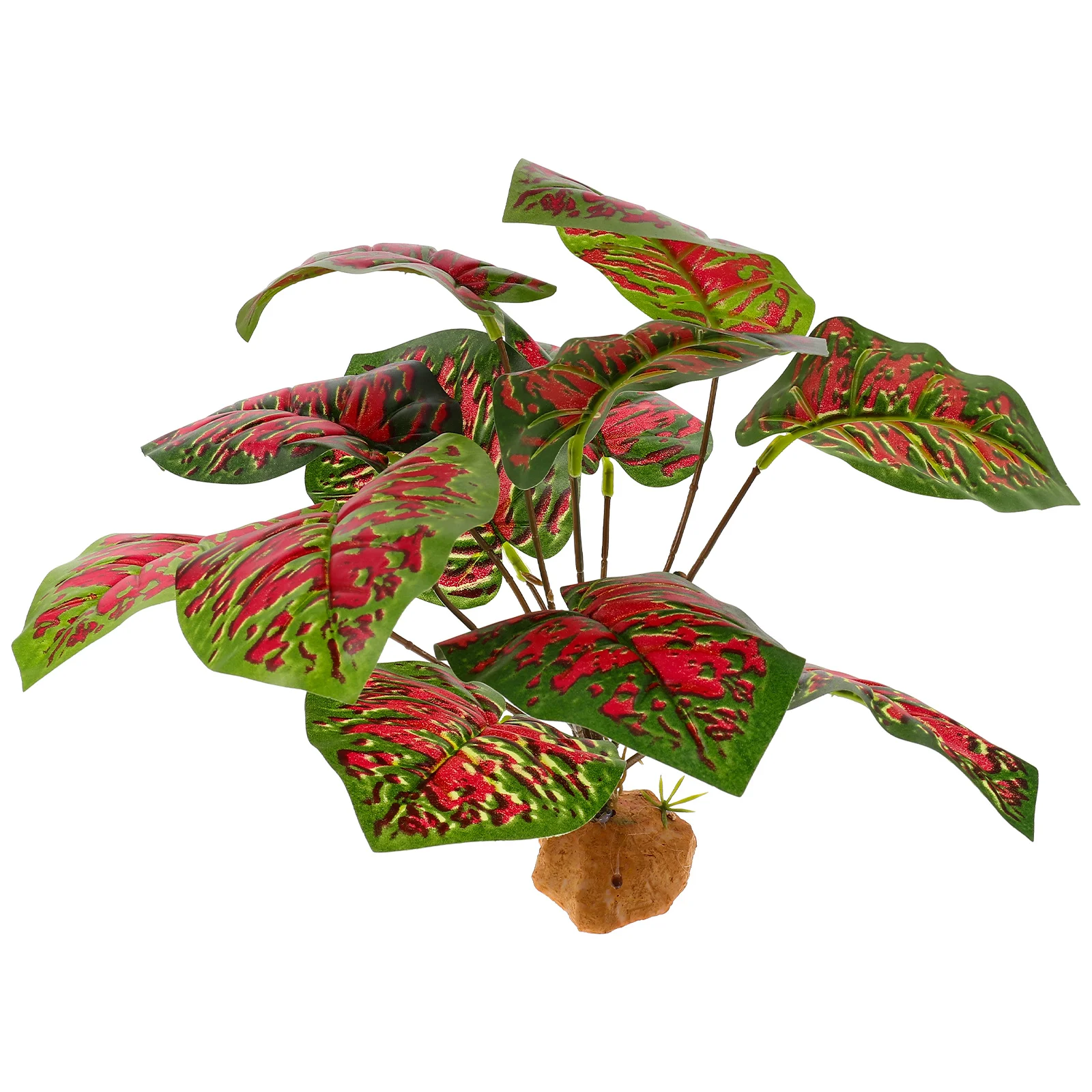 Decorative for Terrarium Reptile Tank Plastic Aquarium Ornaments Habitat Accessories Plant Decor Fake Plants Reptile Supplies
Decorative for Terrarium Reptile Tank Plastic Aquarium Ornaments Habitat Accessories Plant Decor Fake Plants Reptile Supplies