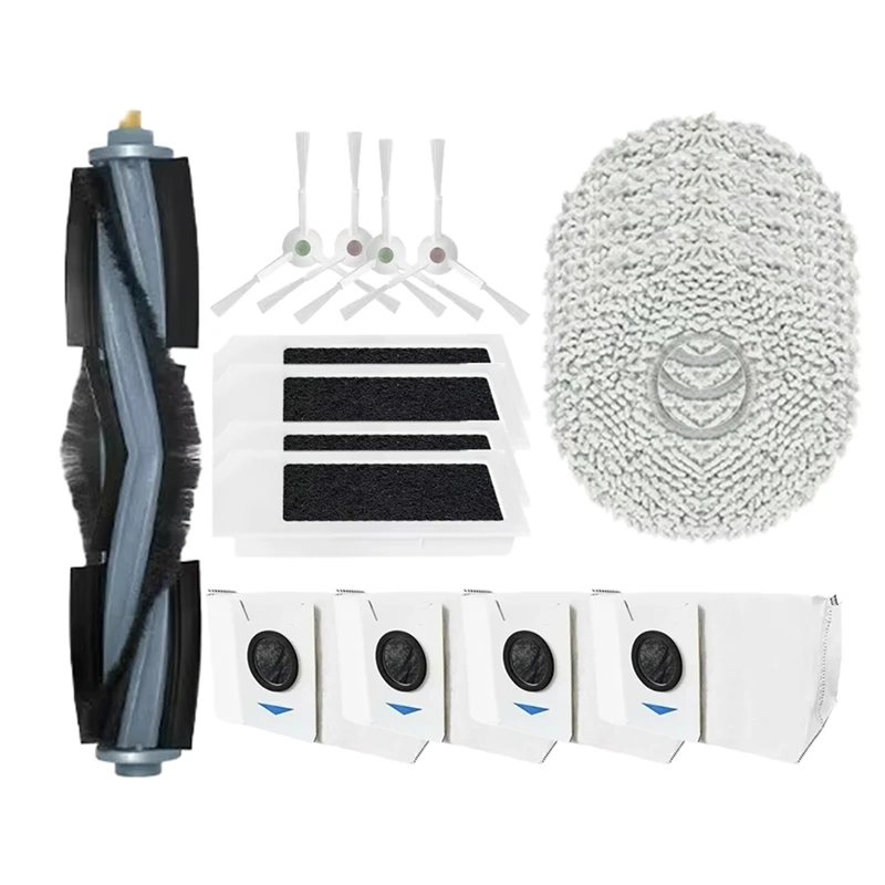 HLZS-For Ecovacs Deebot X1S PRO / T10S PRO Main Side Brush Hepa Filter Mop Cloth Rag Accessories Replacement Spare Parts
HLZS-For Ecovacs Deebot X1S PRO / T10S PRO Main Side Brush Hepa Filter Mop Cloth Rag Accessories Replacement Spare Parts