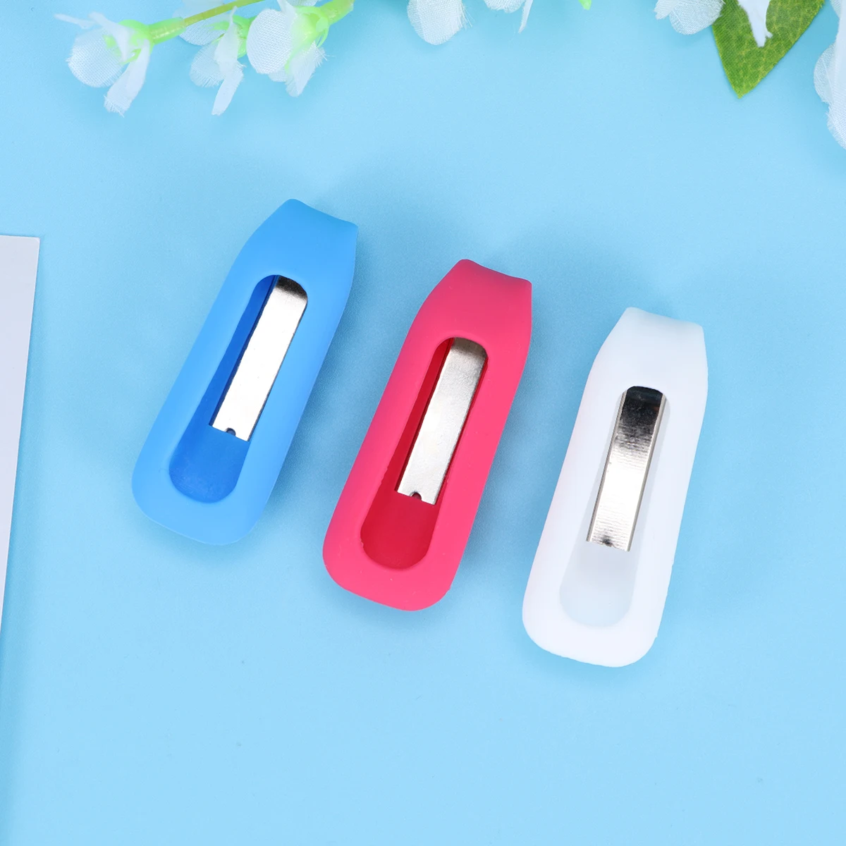 3 Pcs Case Colorful Clips for Tracker Sports Replacement Holder Safe Pedometer Silicone Clips Daily Style Change
3 Pcs Case Colorful Clips for Tracker Sports Replacement Holder Safe Pedometer Silicone Clips Daily Style Change