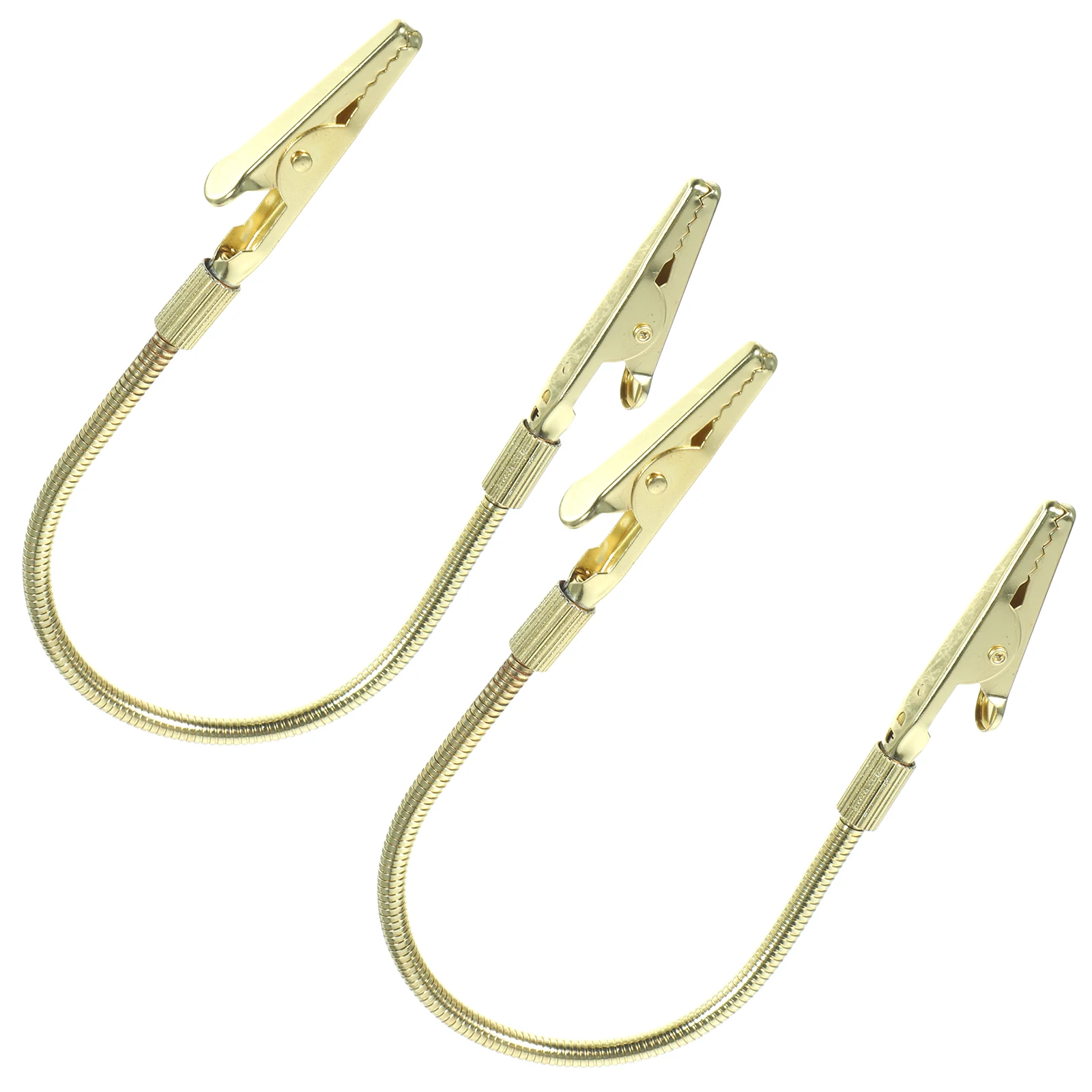 2pcs Golden Tool Alligator Clips Holder Holder Memo Diy Clips Photo Clip Photo Clip Sturdy Metal Clamps
2pcs Golden Tool Alligator Clips Holder Holder Memo Diy Clips Photo Clip Photo Clip Sturdy Metal Clamps