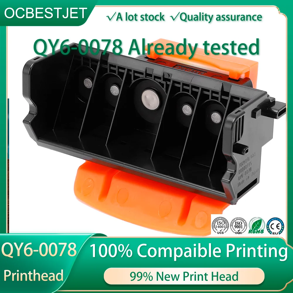 QY6-0078 Printhead QY60078 Replace For Canon MG6130 MG6180 MG6230 MG6280 MG8180 MG8280 MP990 MG6820 MP996 MG6120 MG6140 MG8120
QY6-0078 Printhead QY60078 Replace For Canon MG6130 MG6180 MG6230 MG6280 MG8180 MG8280 MP990 MG6820 MP996 MG6120 MG6140 MG8120