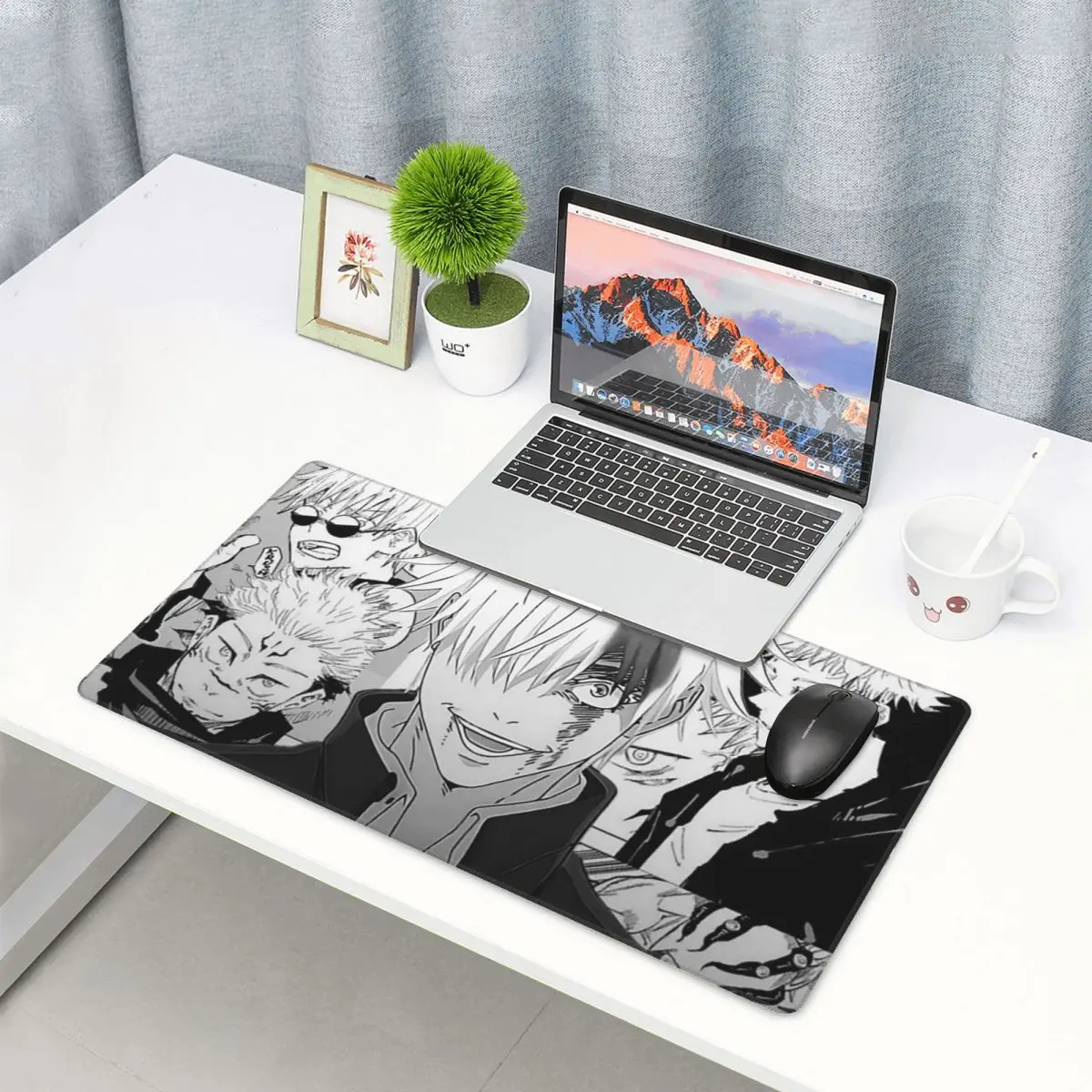 Большой коврик для мыши JJK Anime Gojo Satoru Jujutsu Kaisen, коврик для геймеров, ПК, ноутбука, клавиатуры, компьютера, офисных принадлежностей, настольный коврик
Большой коврик для мыши JJK Anime Gojo Satoru Jujutsu Kaisen, коврик для геймеров, ПК, ноутбука, клавиатуры, компьютера, офисных принадлежностей, настольный коврик