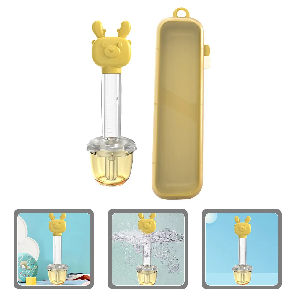 Silicone Baby Medicine Dropper Deer Shape Liquid Feeder for Infant Toddler Kids Calibrated Scale Dropper Safe
Silicone Baby Medicine Dropper Deer Shape Liquid Feeder for Infant Toddler Kids Calibrated Scale Dropper Safe