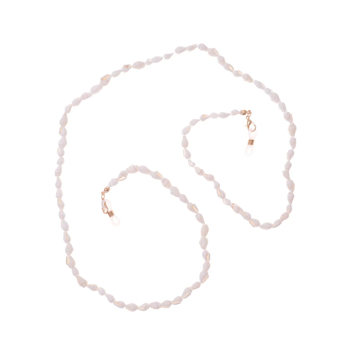 White Conch Eyewear Chain Shell Design Anti-Slip Sports Eyeglasses Holder Strap Eyewear Safety String Eyeglass Chain
White Conch Eyewear Chain Shell Design Anti-Slip Sports Eyeglasses Holder Strap Eyewear Safety String Eyeglass Chain