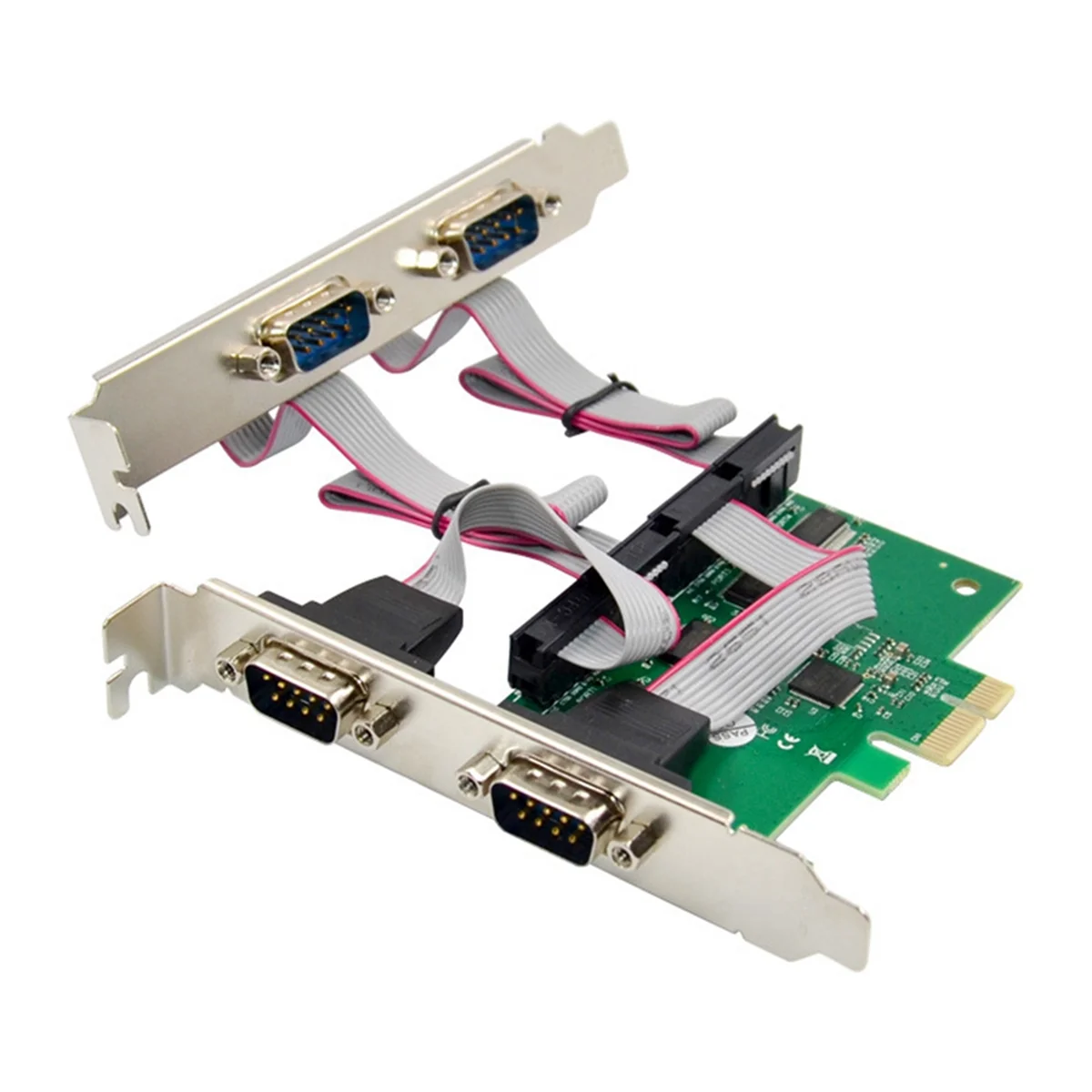 AB20-Expansion Card ST318 PCIe X1 AX99100 4S DB-9 Pin RS232 COM1 Port Multi-Function Convenient Expansion Card
AB20-Expansion Card ST318 PCIe X1 AX99100 4S DB-9 Pin RS232 COM1 Port Multi-Function Convenient Expansion Card