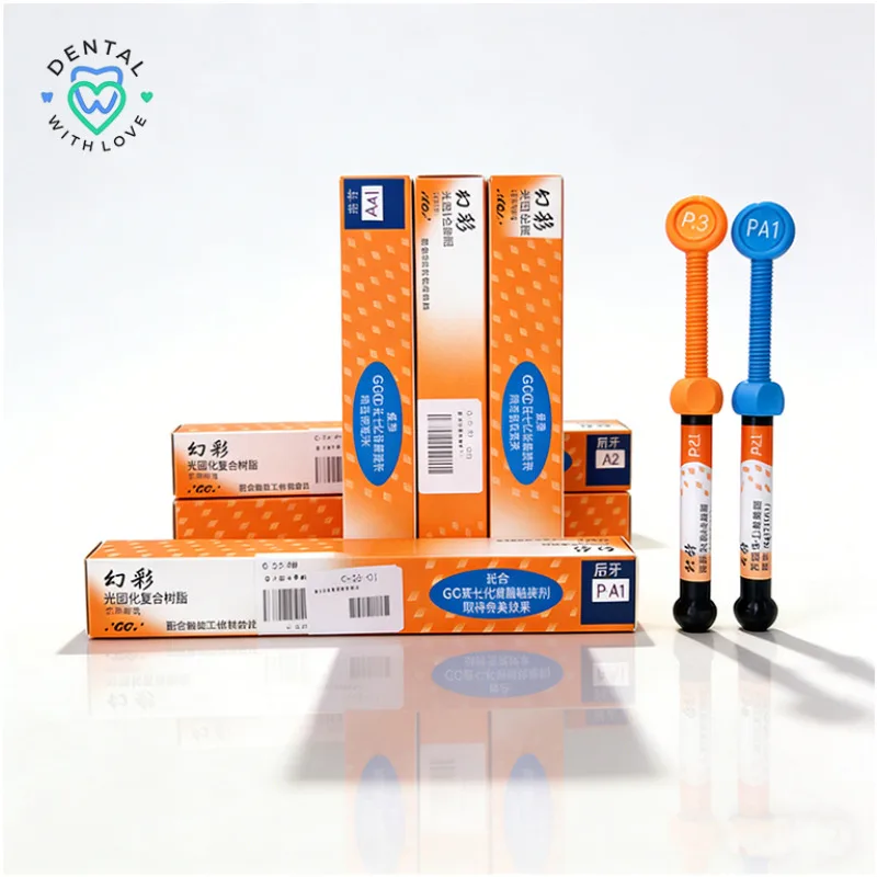 Dental GC Light-Cured Nanohybrid Composite Resin 2.7ml Fuji Anterior/Posterior Teeth Restorative Material Tooth Filling Repair
Dental GC Light-Cured Nanohybrid Composite Resin 2.7ml Fuji Anterior/Posterior Teeth Restorative Material Tooth Filling Repair