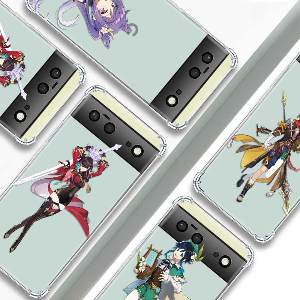 Anime Genshin Impact Soft Case for Google Pixel 7a 6a 7 6 Pro Clear TPU Phone Back Cover for Pixel 7Pro Cases Shockproof Fundas
Anime Genshin Impact Soft Case for Google Pixel 7a 6a 7 6 Pro Clear TPU Phone Back Cover for Pixel 7Pro Cases Shockproof Fundas