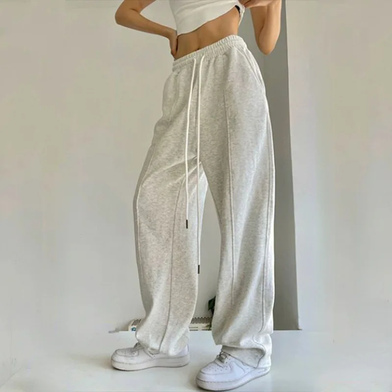 2025 Grey Trendy Sweatpants Women American Style Loose Harajuku Hip Hop Sports Pants Y2k Female Casual Wide Leg Joggers Trousers
2025 Grey Trendy Sweatpants Women American Style Loose Harajuku Hip Hop Sports Pants Y2k Female Casual Wide Leg Joggers Trousers