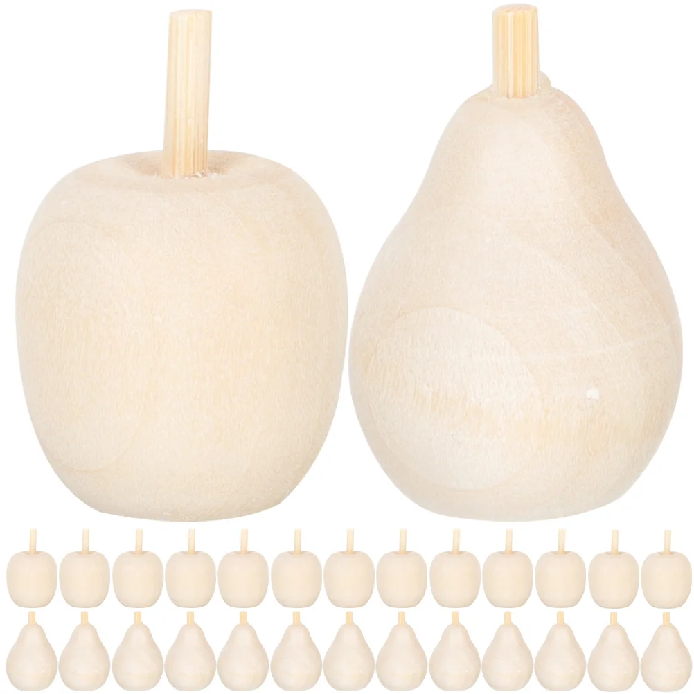40 Pcs Wooden Fruit Ornaments Unfinished Crafts Toy Graffiti Blank Decoration Kids Painting Models DIY Child
40 Pcs Wooden Fruit Ornaments Unfinished Crafts Toy Graffiti Blank Decoration Kids Painting Models DIY Child