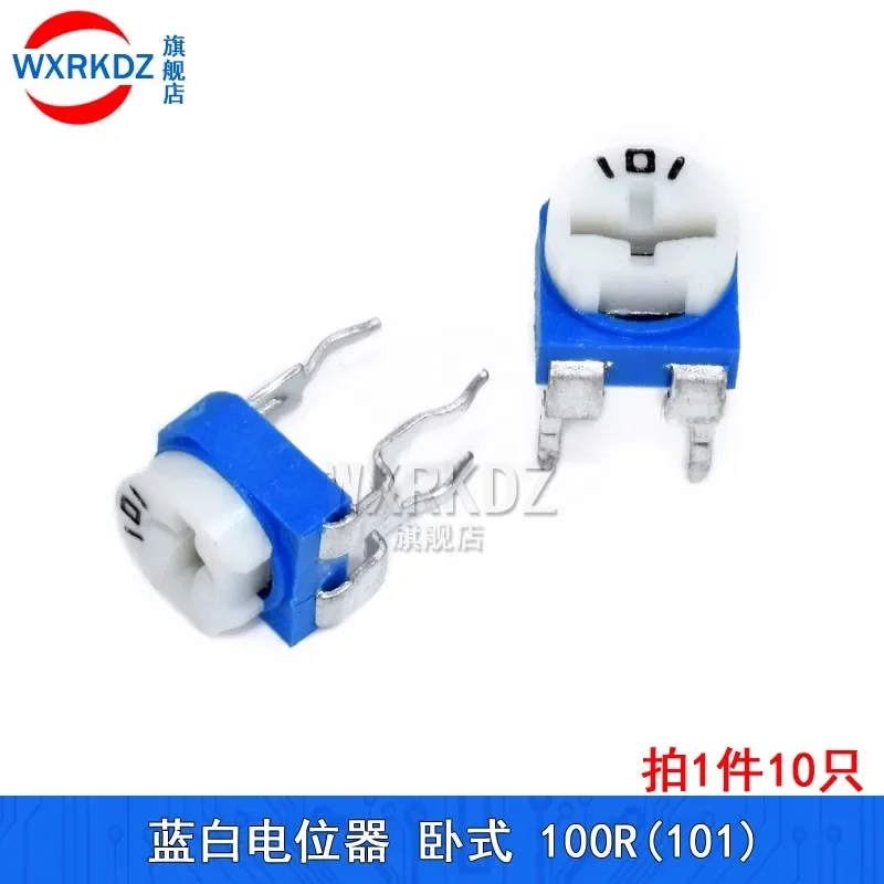 10pcs Rm063 Rm-063 100 200 500 1k 2k 5k 10k 20k 50k 100k 200k 500k 1m Ohm Trimpot Trimmer Potentiometer Variable Resistor
10pcs Rm063 Rm-063 100 200 500 1k 2k 5k 10k 20k 50k 100k 200k 500k 1m Ohm Trimpot Trimmer Potentiometer Variable Resistor
