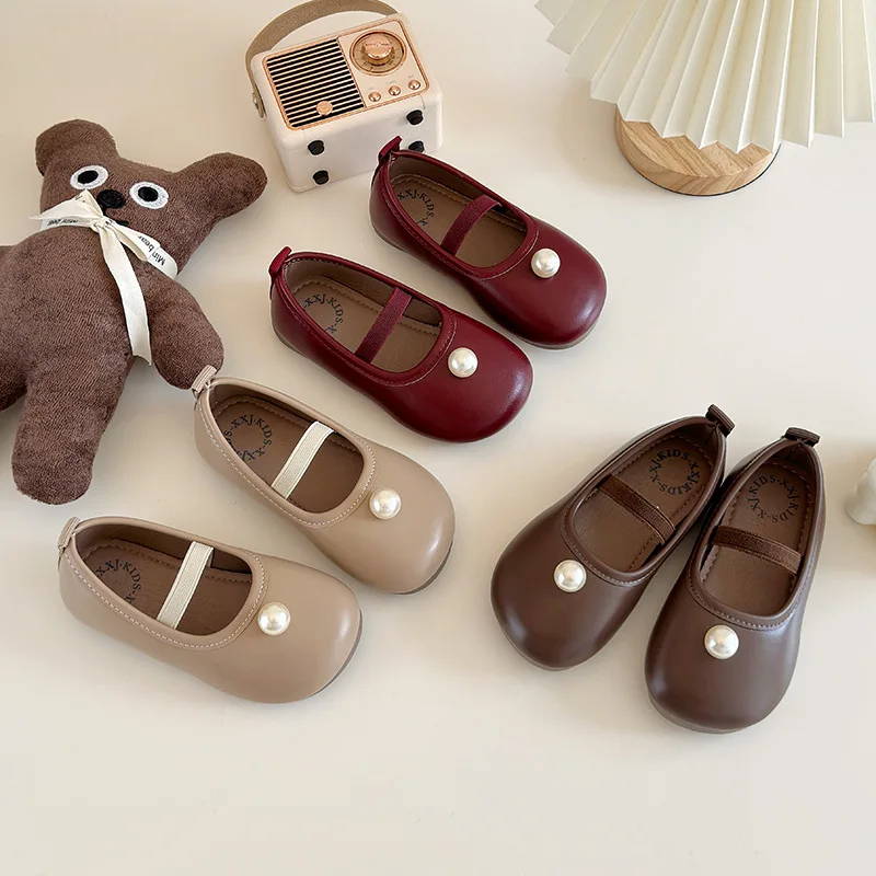 2024 Autumn New Children Leather Shoes for Girls Fashion Korean Style Soft Bottom Anti-slippery Elegant Princess Versatile Shoes
2024 Autumn New Children Leather Shoes for Girls Fashion Korean Style Soft Bottom Anti-slippery Elegant Princess Versatile Shoes