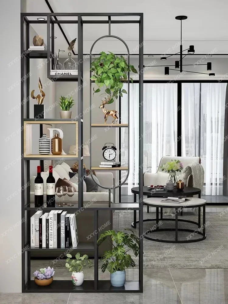 stainless steel entrance hollow living room bookshelf light luxury screen partition shelf
stainless steel entrance hollow living room bookshelf light luxury screen partition shelf