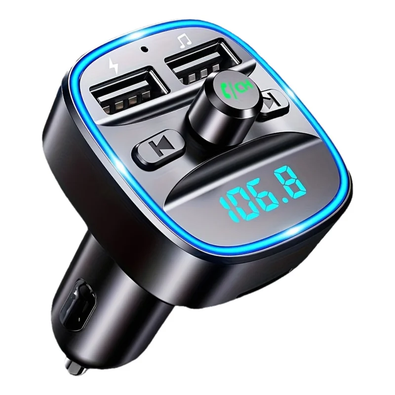WOCBUY Car FM Transmitter, 5, 3, Upgraded Car Audio Receiver Type-C PD 30W Fast Car Charger, Car Adapter MP3 Player Car Kit, Sup
WOCBUY Car FM Transmitter, 5, 3, Upgraded Car Audio Receiver Type-C PD 30W Fast Car Charger, Car Adapter MP3 Player Car Kit, Sup