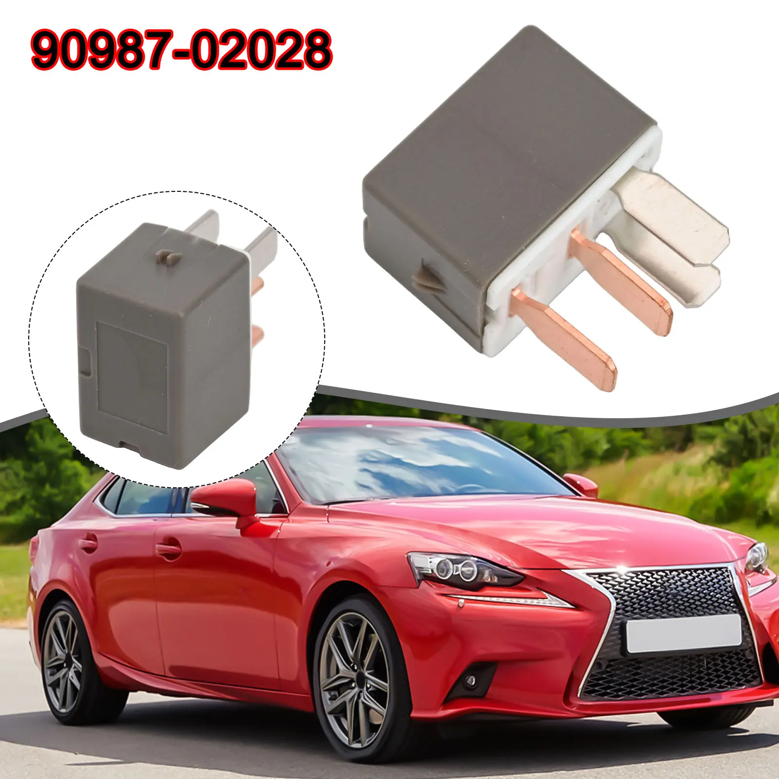 12V AC Relay Compatible with For Toyota For Lexus OEM Part 90987 02028 1567003290 Designed for Optimal Functionality
12V AC Relay Compatible with For Toyota For Lexus OEM Part 90987 02028 1567003290 Designed for Optimal Functionality