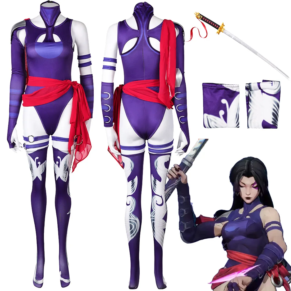 Комбинезон для косплея Psylocke, костюм с мечом, женский костюм Fnatasia, боди, одежда, костюмы на Хэллоуин, карнавал, вечерние маскировочный костюм
Комбинезон для косплея Psylocke, костюм с мечом, женский костюм Fnatasia, боди, одежда, костюмы на Хэллоуин, карнавал, вечерние маскировочный костюм