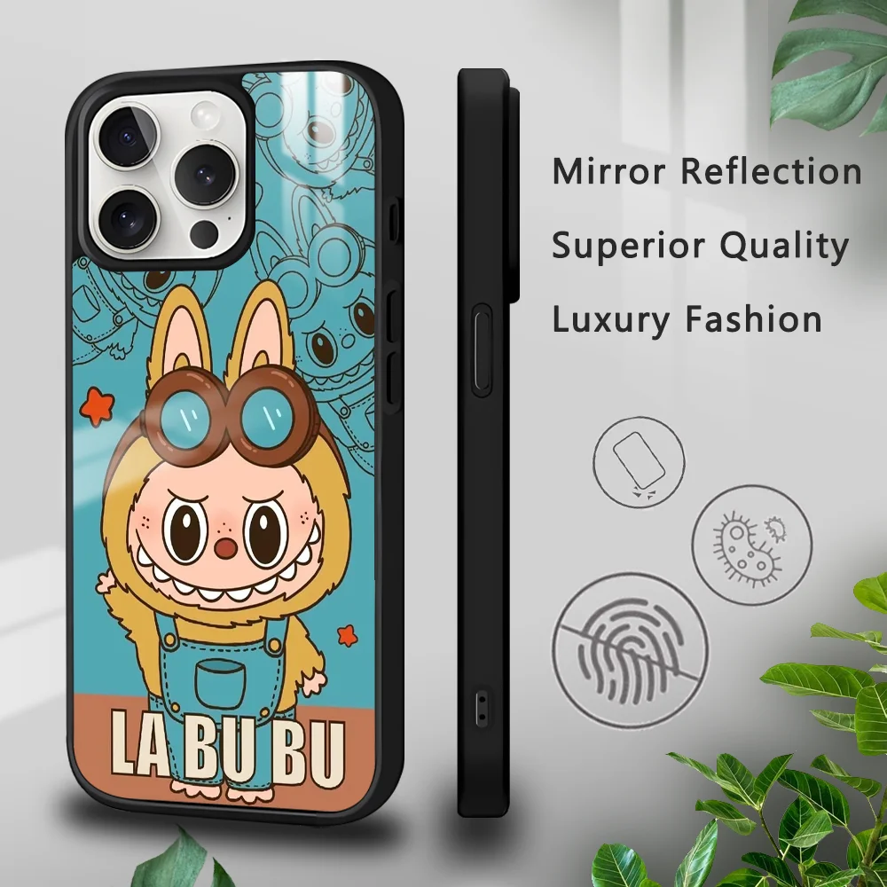 Lovely Cartoon L-Labubu Phone Case For iPhone 16 15 14 13 12 11 Pro Xs Max Mini Plus Celulares Hard Funda
Lovely Cartoon L-Labubu Phone Case For iPhone 16 15 14 13 12 11 Pro Xs Max Mini Plus Celulares Hard Funda