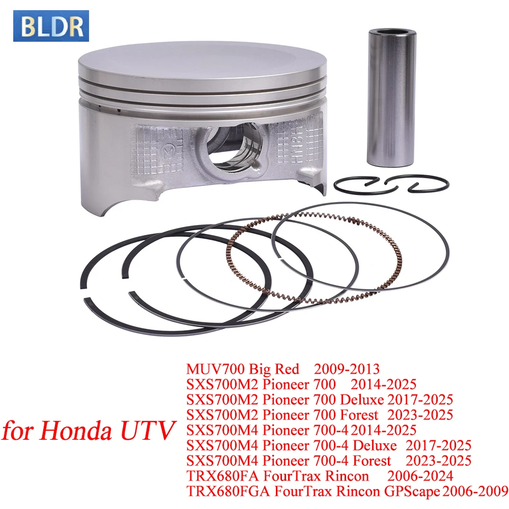 102mm Motorcycle Accessories Piston Rings for HONDA UTV MUV700 Big Red 2009-2013 SXS700M2 Pioneer 700 2014-2025 TRX680FA
102mm Motorcycle Accessories Piston Rings for HONDA UTV MUV700 Big Red 2009-2013 SXS700M2 Pioneer 700 2014-2025 TRX680FA