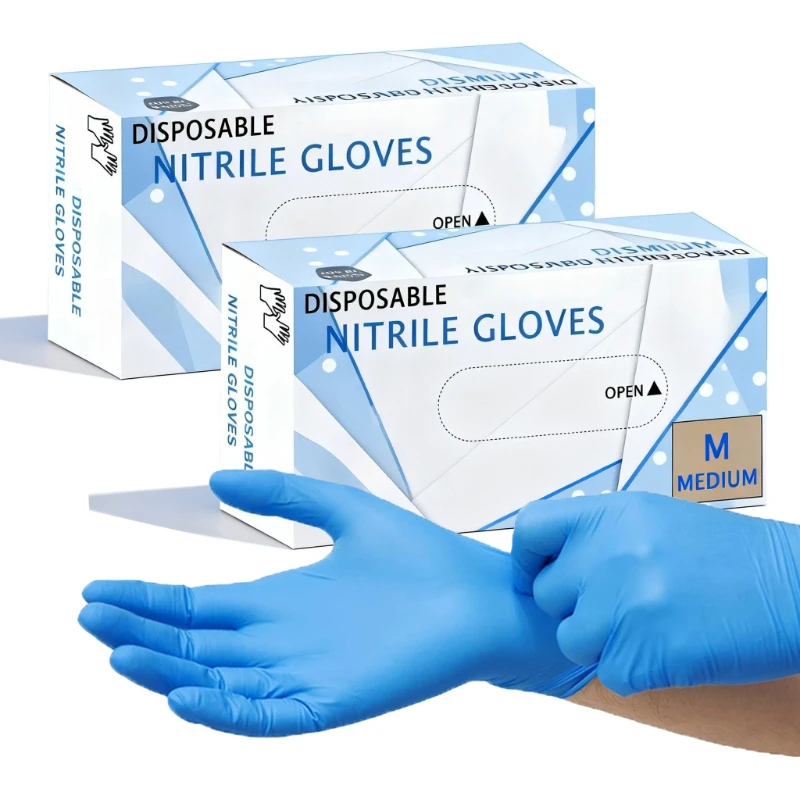 10-100PCS Blue Nitrile Gloves Disposable Home Cleaning Nitrile Gloves Suitable Waterproof Pet Bathing Stain Resistant Tool
10-100PCS Blue Nitrile Gloves Disposable Home Cleaning Nitrile Gloves Suitable Waterproof Pet Bathing Stain Resistant Tool