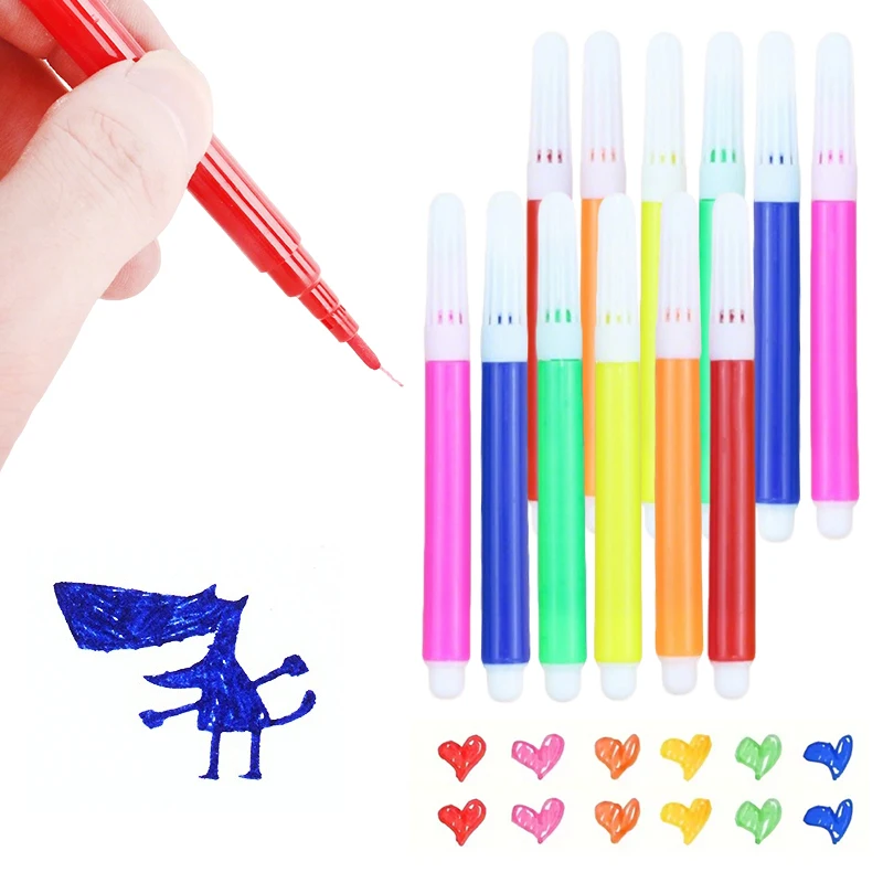5-30Packs Colorful Graffiti 6-Color Watercolor Painting Markers Suitable for Paper Canvas Bags Artclass DIY Drawing Supplies ZYF
5-30Packs Colorful Graffiti 6-Color Watercolor Painting Markers Suitable for Paper Canvas Bags Artclass DIY Drawing Supplies ZYF