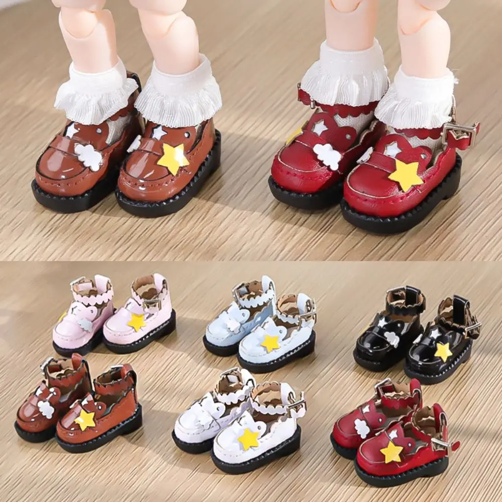 1 pair PU Leather OB11 Uniform Shoes Lightweight Mini DOD Yunduoxing Doll Shoes DIY 1:12 Mini Doll Leather Boots Kids Gifts
1 pair PU Leather OB11 Uniform Shoes Lightweight Mini DOD Yunduoxing Doll Shoes DIY 1:12 Mini Doll Leather Boots Kids Gifts
