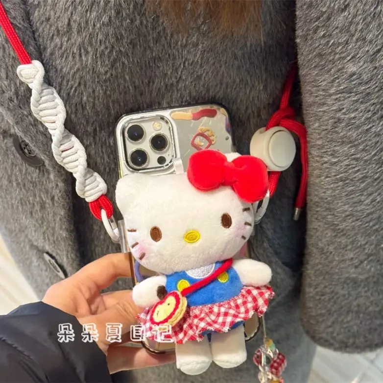 Outing Hello Kitty Plush Doll Phone Lanyard, Ins Style Kawaii Crossbody Lanyard, Cute Kitty Phone Decoration for All Phones
Outing Hello Kitty Plush Doll Phone Lanyard, Ins Style Kawaii Crossbody Lanyard, Cute Kitty Phone Decoration for All Phones