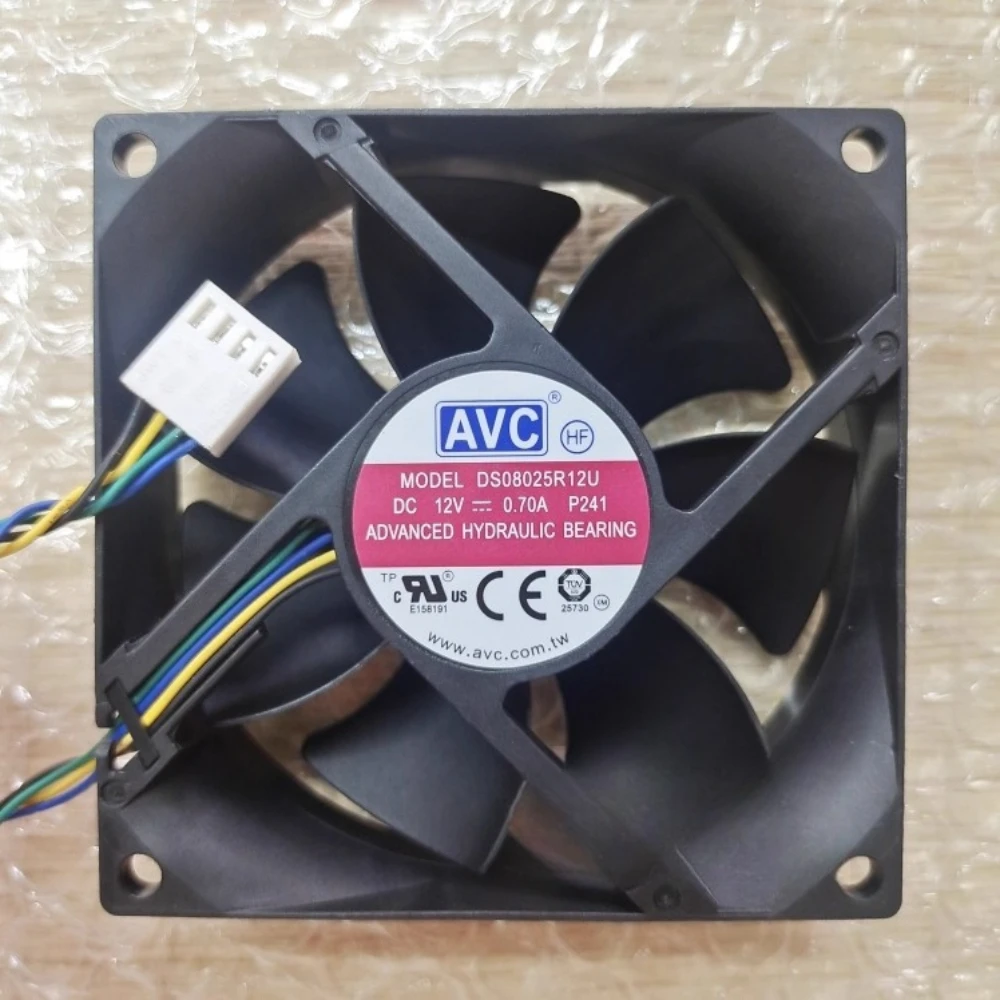DS08025R12U Совершенно новый высокоскоростной 4-проводной AVC 8025 12 В 0,7 А ШИМ-контроль температуры охлаждающий вентилятор процессора 8 см
DS08025R12U Совершенно новый высокоскоростной 4-проводной AVC 8025 12 В 0,7 А ШИМ-контроль температуры охлаждающий вентилятор процессора 8 см