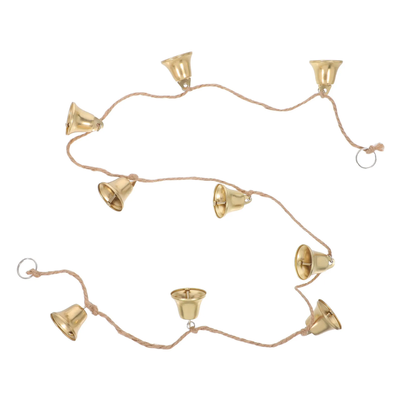Rustic Metal Vintage Wind Chimes Decorative Cow Bells on Hemp Rope for Festive Holiday Party Wall Door Window Metal Hanging Bell
Rustic Metal Vintage Wind Chimes Decorative Cow Bells on Hemp Rope for Festive Holiday Party Wall Door Window Metal Hanging Bell
