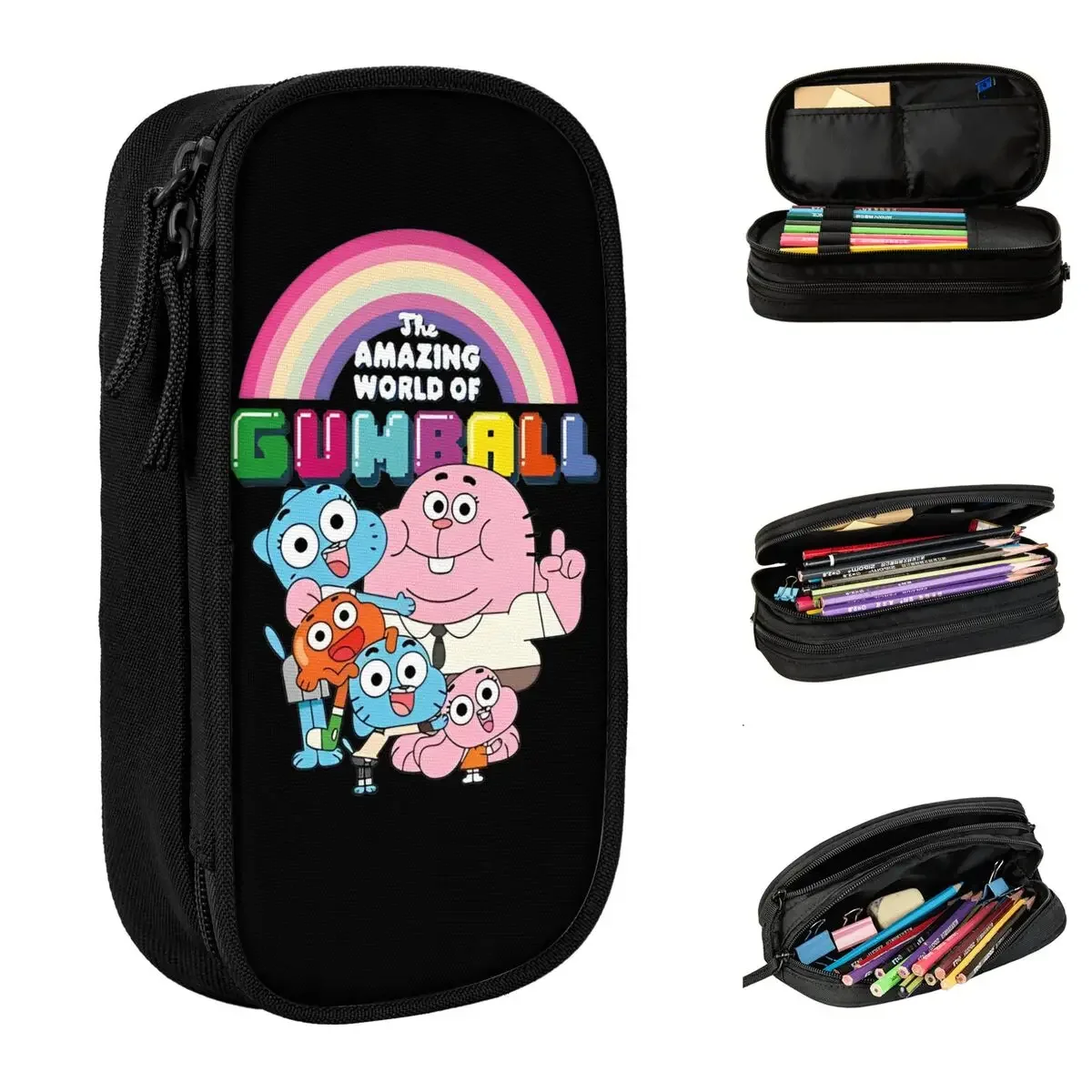Creative Gumball Logo Pencil Case Pencilcases Pen Box for Student Large Storage Bags Office Cosmetic Stationery
Creative Gumball Logo Pencil Case Pencilcases Pen Box for Student Large Storage Bags Office Cosmetic Stationery