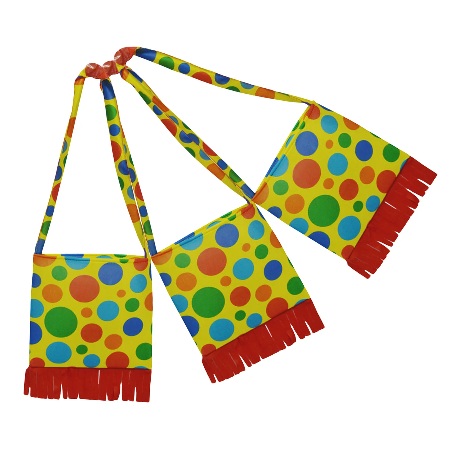 3Pcs Small Shoulder Bag Colorful Clown Costume Accessory with Strong Zipper Circus Prop Storage Bag for Performers Festival
3Pcs Small Shoulder Bag Colorful Clown Costume Accessory with Strong Zipper Circus Prop Storage Bag for Performers Festival