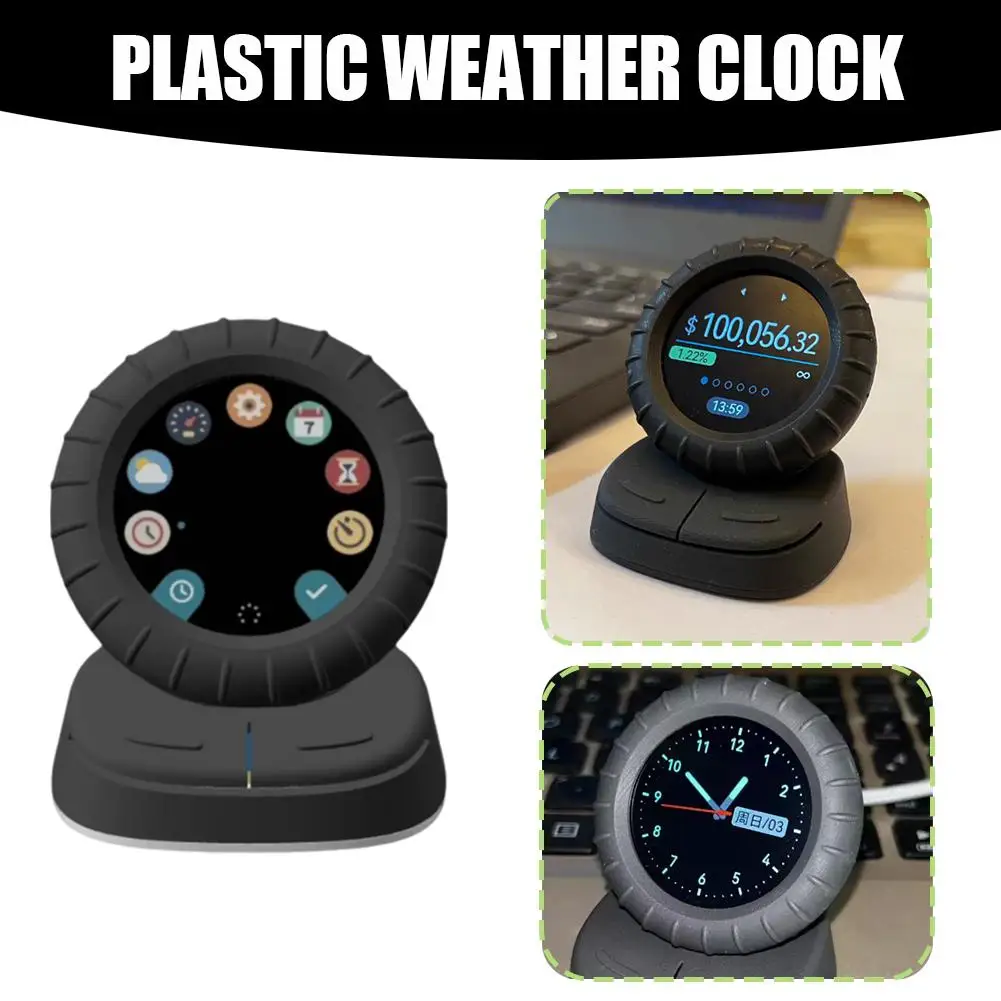 Smart Weather Digital Clock Cyberpunk Nixie Tube Clock Calendar Dashboard Connect Personalized Display Digital WiFi Weather R4B7
Smart Weather Digital Clock Cyberpunk Nixie Tube Clock Calendar Dashboard Connect Personalized Display Digital WiFi Weather R4B7
