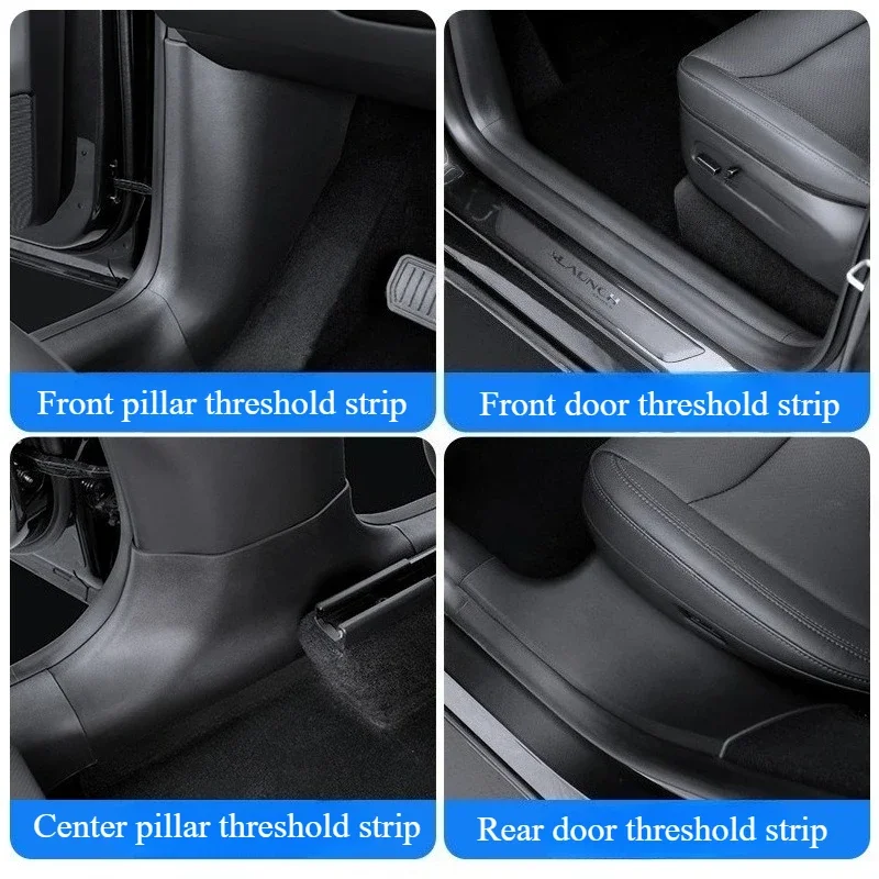 For Tesla Model Y Juniper 2025 Front Rear Door Sill Guards TPE Inner Protector Cover Plate Trim Anti-Dirty Bumper Welcome Pedal
For Tesla Model Y Juniper 2025 Front Rear Door Sill Guards TPE Inner Protector Cover Plate Trim Anti-Dirty Bumper Welcome Pedal