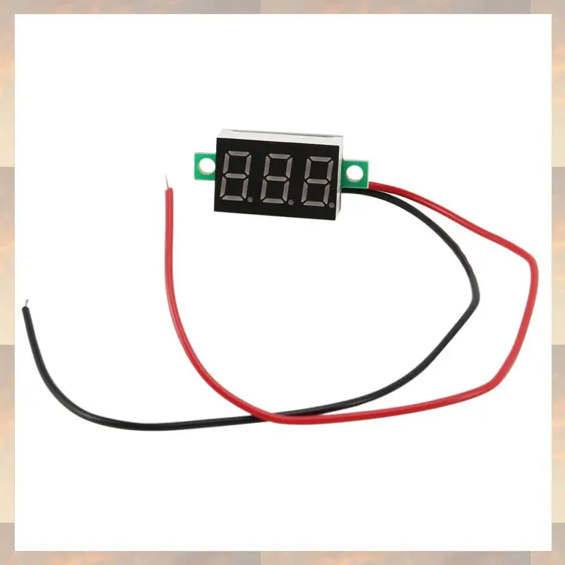 Flash Trend 4X Mini Digital Voltmeter LED Voltage Display Panel Meter 3.3-30V Green LED
Flash Trend 4X Mini Digital Voltmeter LED Voltage Display Panel Meter 3.3-30V Green LED