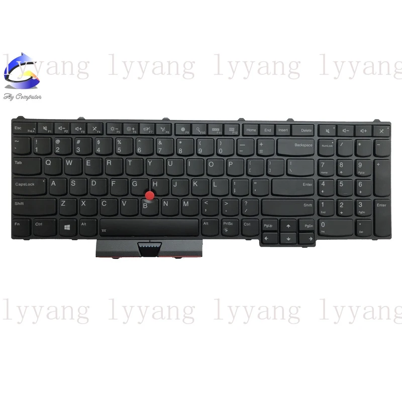 f New For Lenovo Thinkpad P71 P51 P70 P50 US Keyboard Backlit 01HW200 00PA288
f New For Lenovo Thinkpad P71 P51 P70 P50 US Keyboard Backlit 01HW200 00PA288