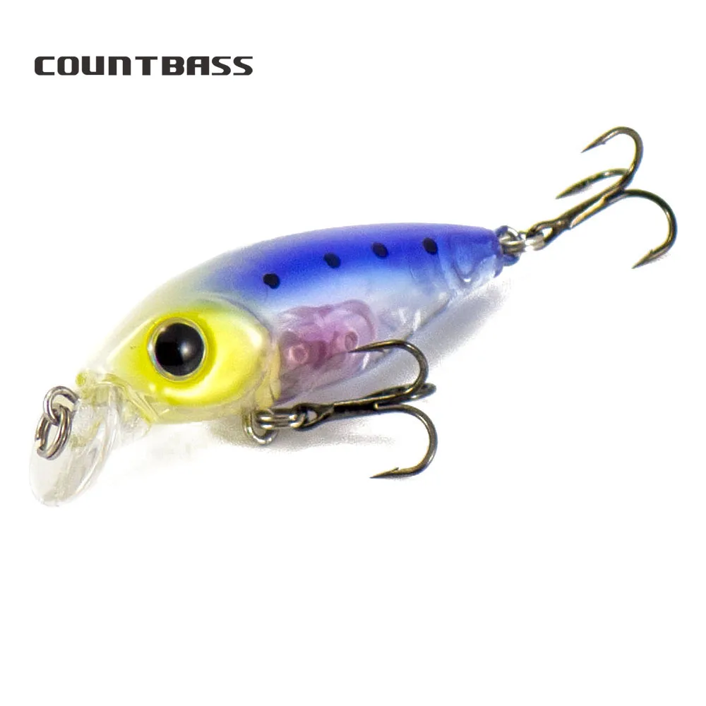 COUNTBASS Sinking Minnow 45mm 1-3/4" 4.1g 1/8 oz. Hard Bait Lure Angler's Fishing Lures Wobbler La Peche Au Leurre Hardbaits
COUNTBASS Sinking Minnow 45mm 1-3/4" 4.1g 1/8 oz. Hard Bait Lure Angler's Fishing Lures Wobbler La Peche Au Leurre Hardbaits