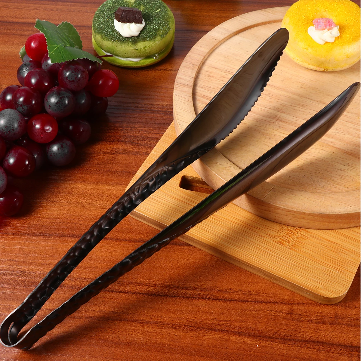 1pc Stainless Steel Food Clip Creative Snake Pattern Bread Clip Kitchen Baking Tool Barbecue Gadget (Black)
1pc Stainless Steel Food Clip Creative Snake Pattern Bread Clip Kitchen Baking Tool Barbecue Gadget (Black)