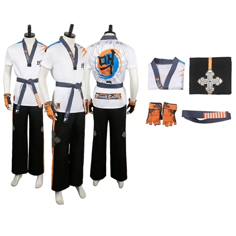 Tekken 8 Hwoarang Cosplay Costume Adult Men Fantasy Top Pants Belts Gloves Outfits Halloween Carnival Disguise Party Suit 2025
Tekken 8 Hwoarang Cosplay Costume Adult Men Fantasy Top Pants Belts Gloves Outfits Halloween Carnival Disguise Party Suit 2025