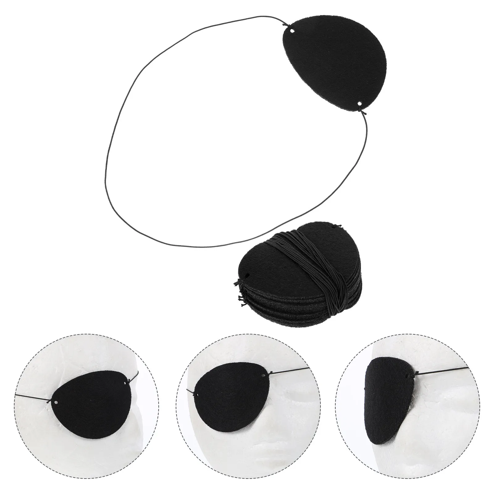 14Pcs Eye Patch Pirate Fabric Single Eye Blindfold Halloween Party Cosplay Costume Accessory Funny Pirate Printing Props
14Pcs Eye Patch Pirate Fabric Single Eye Blindfold Halloween Party Cosplay Costume Accessory Funny Pirate Printing Props