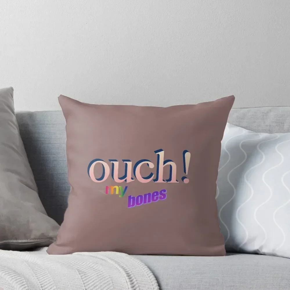 ouch! my bones Throw Pillow luxury home accessories luxury covers pillow pillowcase Christmas Pillowcase pillow
ouch! my bones Throw Pillow luxury home accessories luxury covers pillow pillowcase Christmas Pillowcase pillow