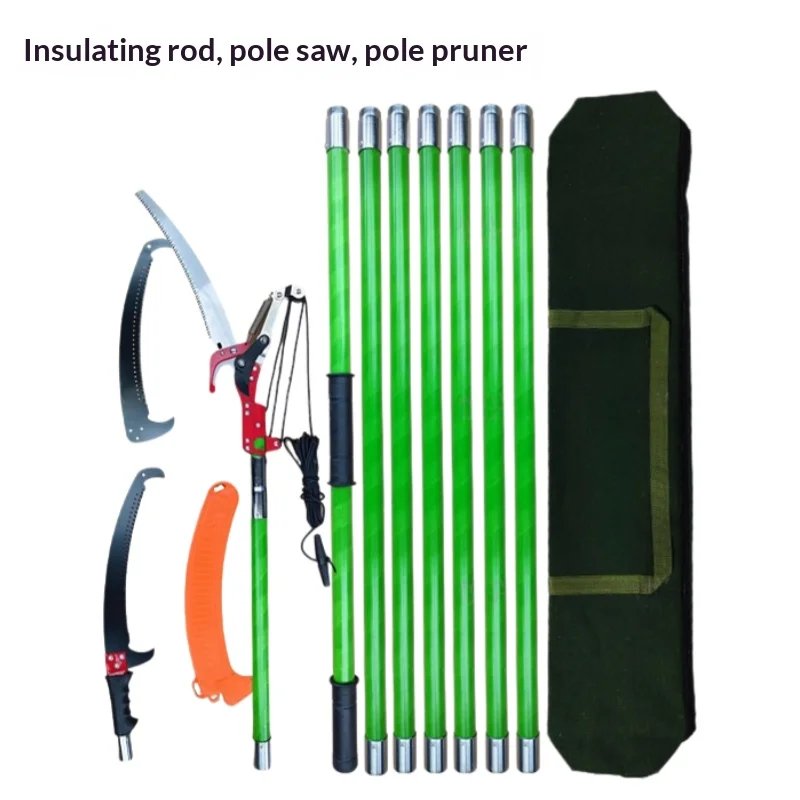 High-Branch Pruning Saw Insulated Connecting Rod Combination Hand Tool Garden Fruit Tree High-Altitude Branch Pruning Artifact
High-Branch Pruning Saw Insulated Connecting Rod Combination Hand Tool Garden Fruit Tree High-Altitude Branch Pruning Artifact