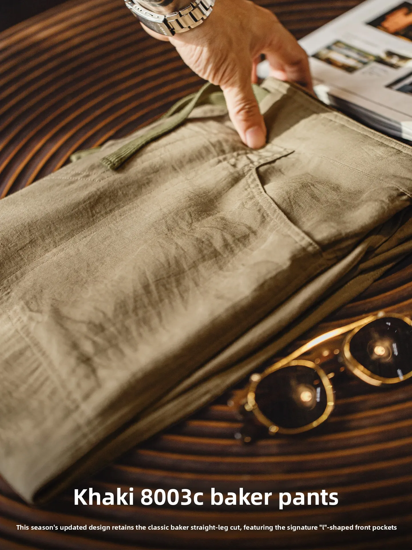 Maden Workwear Khaki Beck Pants Draped Thin Men's Summer Autumn Casual Straight Leg Trousers Breathable Comfortable Leisure P...
Maden Workwear Khaki Beck Pants Draped Thin Men's Summer Autumn Casual Straight Leg Trousers Breathable Comfortable Leisure P...