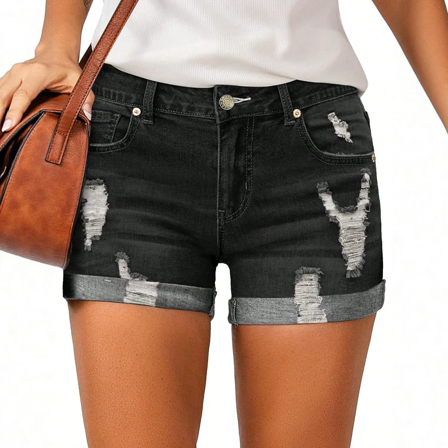2026 Women's Summer Fashion Tassel Skinny Versatile Denim Shorts Street
2026 Women's Summer Fashion Tassel Skinny Versatile Denim Shorts Street