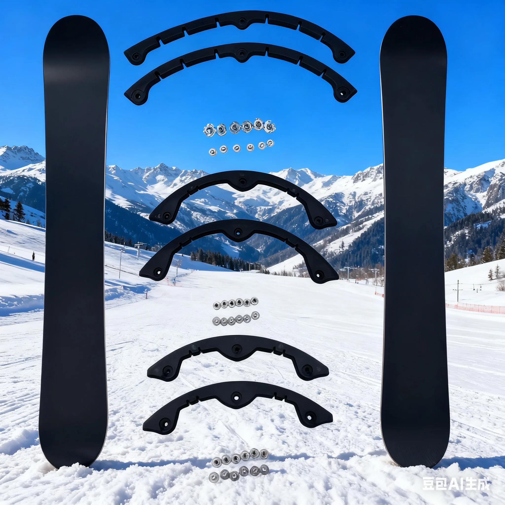 2 шт., защита края сноуборда, 21,5/30,5/3,5 см, пластиковая дугообразная кромка, полоса для предотвращения столкновений, защитные аксессуары для лыжной доски
2 шт., защита края сноуборда, 21,5/30,5/3,5 см, пластиковая дугообразная кромка, полоса для предотвращения столкновений, защитные аксессуары для лыжной доски